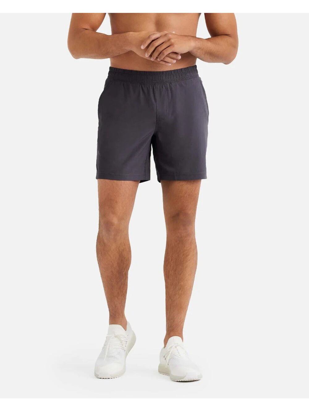 Rhone‎ Mako Tech Shorts 7" Grey Unlined Hybrid Athletic Travel READ Mens XL